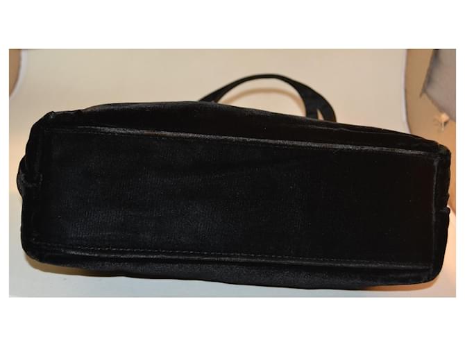 Borsa Etro in velluto Marrone Nero - vista 6