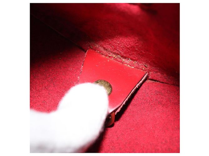 Louis Vuitton Soufflot Epi Leather Rosso - vista 7