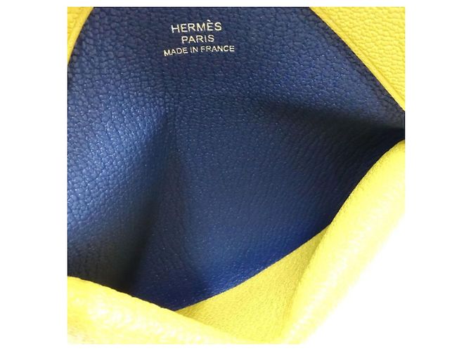 Hermès Monedero HERMES Calvi Duo Amarillo - vista 6