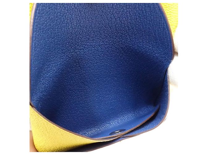 Hermès Monedero HERMES Calvi Duo Amarillo - vista 7