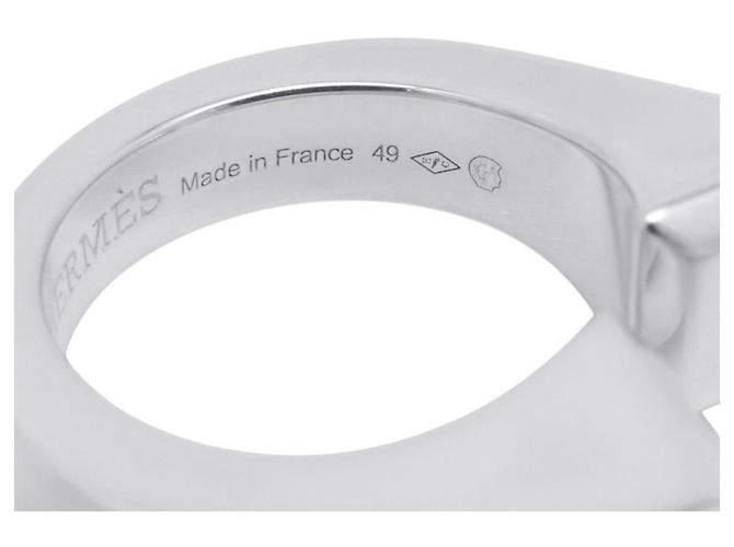 Ring Hermès Anel Clou de Forge em prata 925 Hermes - vista 9