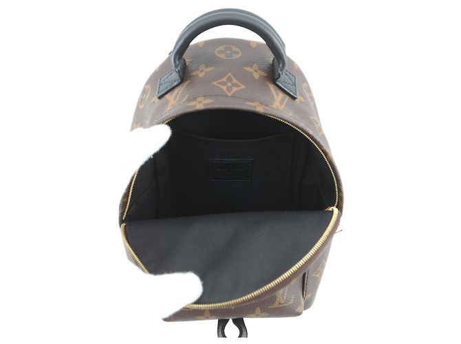 Zaino Louis Vuitton Monogram Palm Springs MINI Nero Monogramma - vista 6