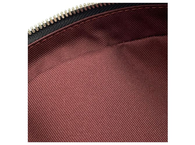 Zaino Louis Vuitton Monogram Macassar Josh M41530 Nero Bordò Monogramma - vista 6