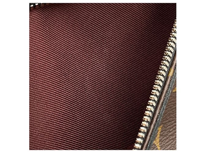 Zaino Louis Vuitton Monogram Macassar Josh M41530 Nero Bordò Monogramma - vista 7
