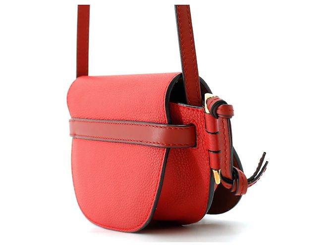 Loewe Dual Gate Mini Schultertasche Rot - Ansicht 2