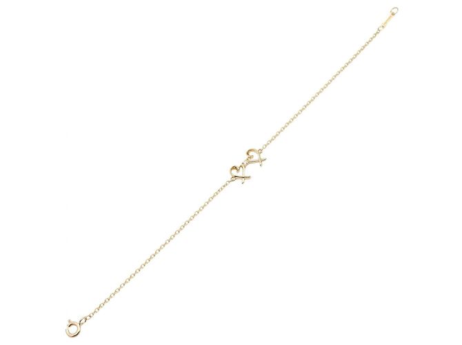 Bracciale Double Loving Heart di Tiffany & Co. Giallo - vista 3