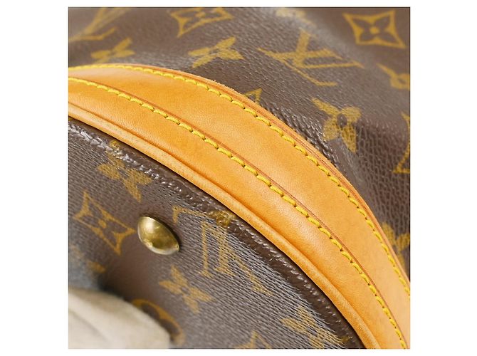 Borsa Bucket Louis Vuitton Monogram Canvas PM Marrone - vista 6