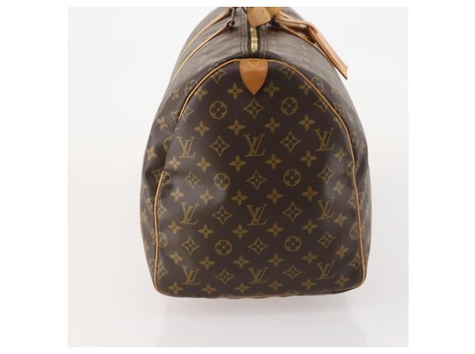 Louis Vuitton Keepall Monogram Canvas 55 Marrone - vista 4