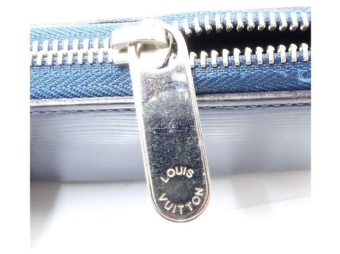 Louis Vuitton Epi Long Wallet Blau - Ansicht 7