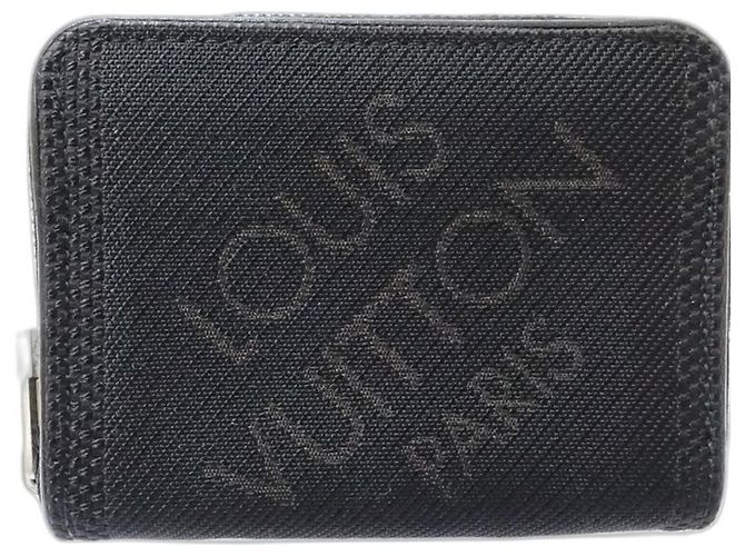 Monedero de cuero negro Louis Vuitton - vista 3