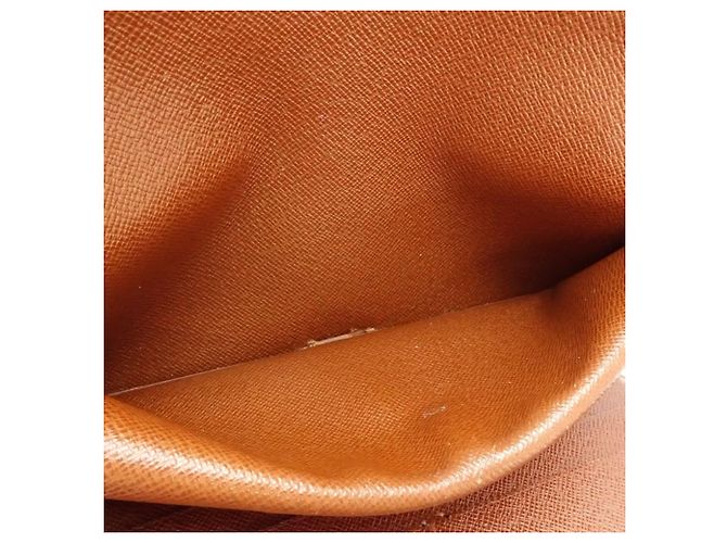 Cartera larga Louis Vuitton Monogram Castaño - vista 9