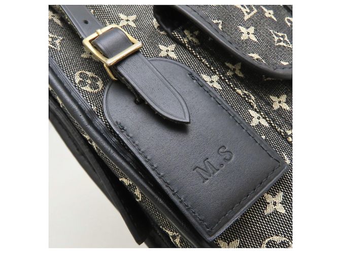 Borsa a tracolla Louis Vuitton Monogram Mini Besace Marie-Kate Nero - vista 10