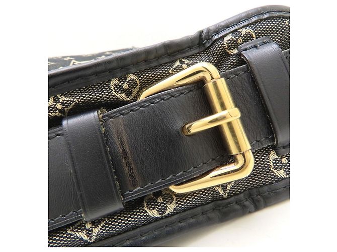 Borsa a tracolla Louis Vuitton Monogram Mini Besace Marie-Kate Nero - vista 11