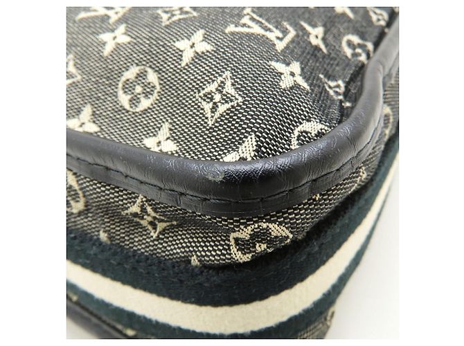 Borsa a tracolla Louis Vuitton Monogram Mini Besace Marie-Kate Nero - vista 19