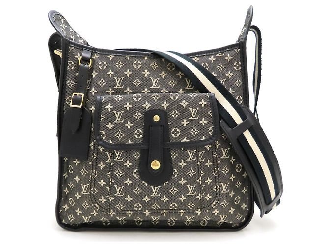 Borsa a tracolla Louis Vuitton Monogram Mini Besace Marie-Kate Nero - vista 2
