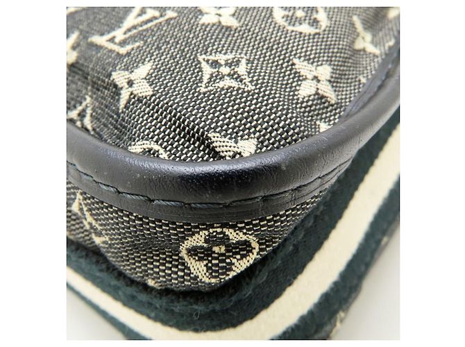 Borsa a tracolla Louis Vuitton Monogram Mini Besace Marie-Kate Nero - vista 20