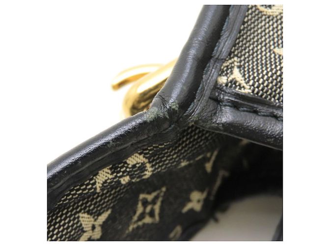 Borsa a tracolla Louis Vuitton Monogram Mini Besace Marie-Kate Nero - vista 7