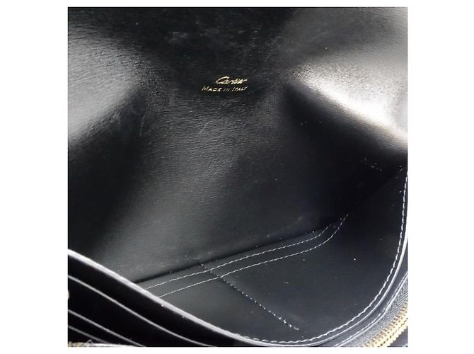 Cartier Long Wallet - Schwarzes Leder - Ansicht 12
