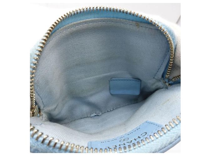 Monedero Chanel Light Blue Azul claro - vista 11