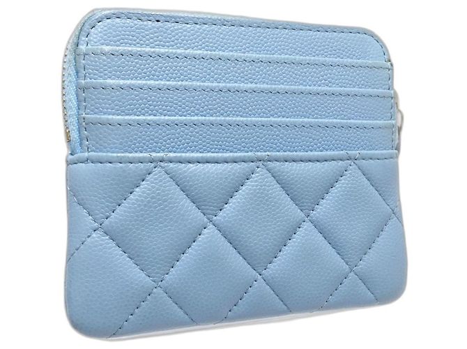 Monedero Chanel Light Blue Azul claro - vista 4