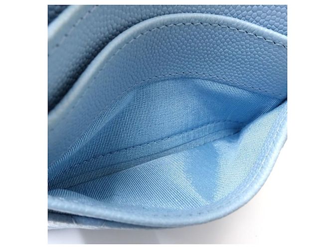Monedero Chanel Light Blue Azul claro - vista 8