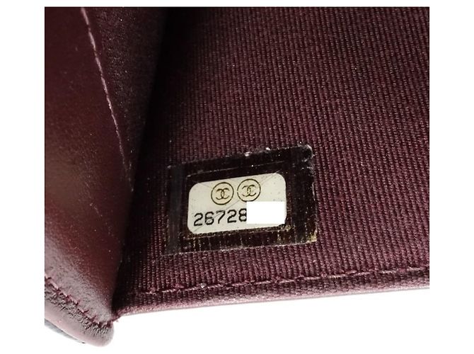 Timeless Cartera larga de piel de becerro granulada negra Chanel Negro - vista 11