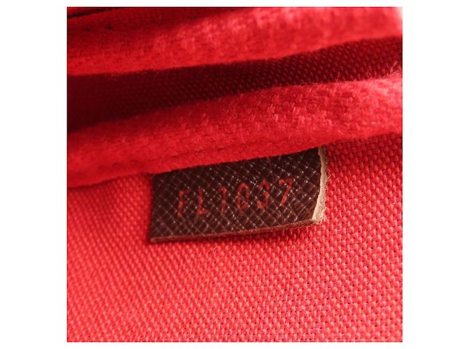 Sac à l'épaule Louis Vuitton Damier Mare Damier ebène - vue 12