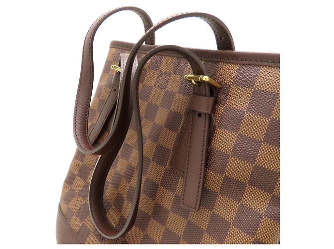 Sac à l'épaule Louis Vuitton Damier Mare Damier ebène - vue 16