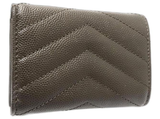 Saint Laurent Tri-fold Wallet in Dark Gray Anthrazitgrau - Ansicht 4