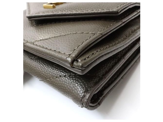 Saint Laurent Tri-fold Wallet in Dark Gray Anthrazitgrau - Ansicht 5