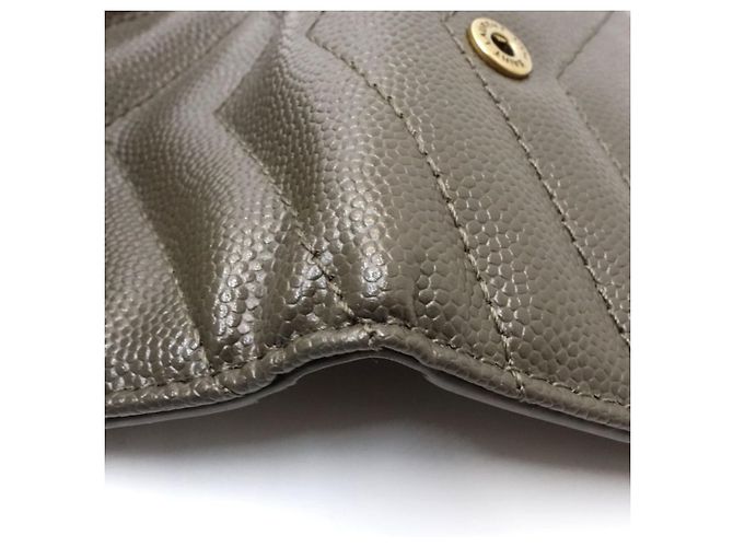 Saint Laurent Tri-fold Wallet in Dark Gray Anthrazitgrau - Ansicht 6