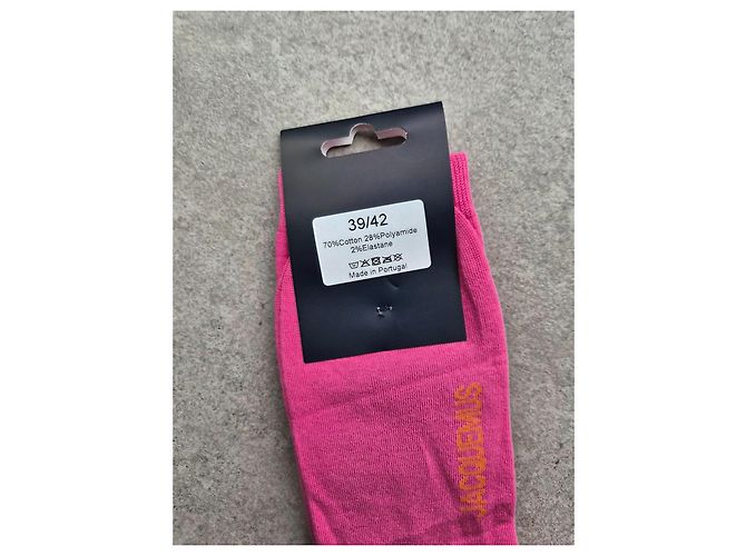 Calcetines Jacquemus Rosas Motivo Flor Naranja - vista 2