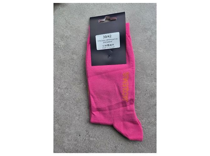 Calcetines Jacquemus Rosas Motivo Flor Naranja - vista 3