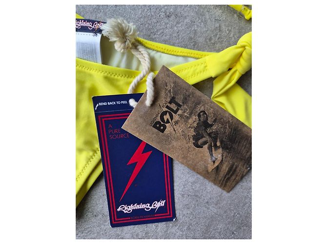 Autre Marque Bikini amarillo Lightning Bolt - vista 2