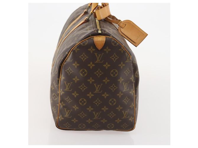 Louis Vuitton Keepall Monogram Canvas 50 Marrone - vista 4