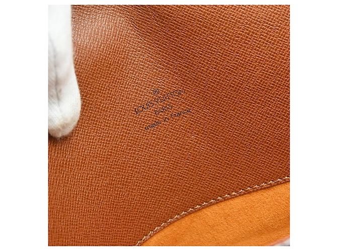 Borsa Musette Salsa Louis Vuitton in Canvas Monogram GM Marrone - vista 4