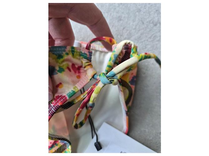 Roseanna Maquette Bikini-Höschen mit Blumenmuster und Karos - Ansicht 4