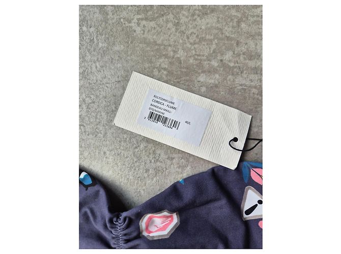 Roseanna Top de Bañador Bandeau Estampado - vista 3
