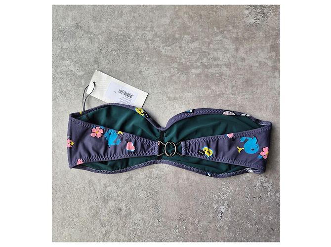 Roseanna Top de Bañador Bandeau Estampado - vista 5