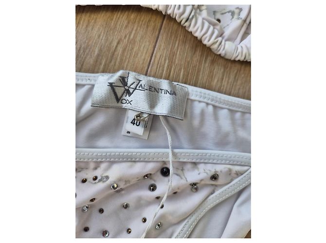 Autre Marque Conjunto Bikini Triángulo Valentina CHAYNA Blanco - vista 3