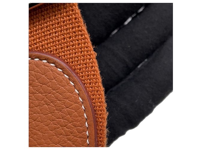 Hermès Borsa a tracolla Hermes Evelyne 3 PM D'oro - vista 10