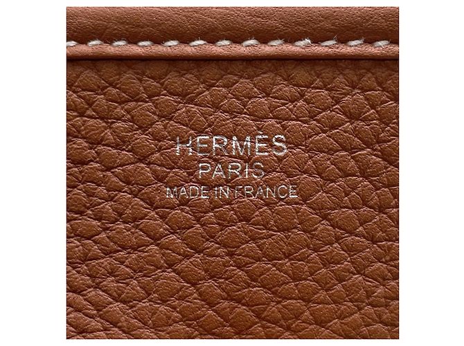 Hermès Borsa a tracolla Hermes Evelyne 3 PM D'oro - vista 13