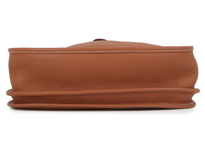 Hermès Borsa a tracolla Hermes Evelyne 3 PM D'oro - vista 3