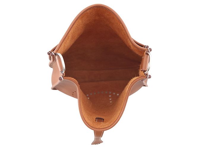 Hermès Borsa a tracolla Hermes Evelyne 3 PM D'oro - vista 5