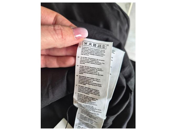 Claudie Pierlot Schwarzes Maxikleid - Ansicht 12