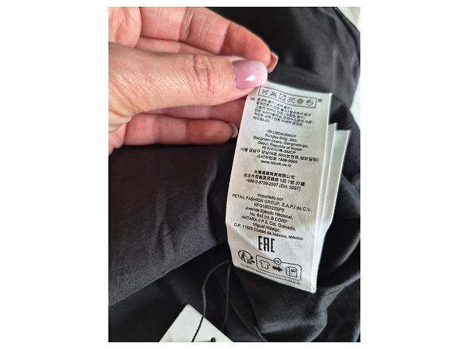 Claudie Pierlot Schwarzes Maxikleid - Ansicht 13
