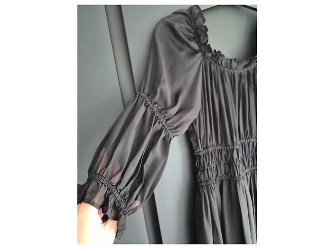 Claudie Pierlot Schwarzes Maxikleid - Ansicht 6