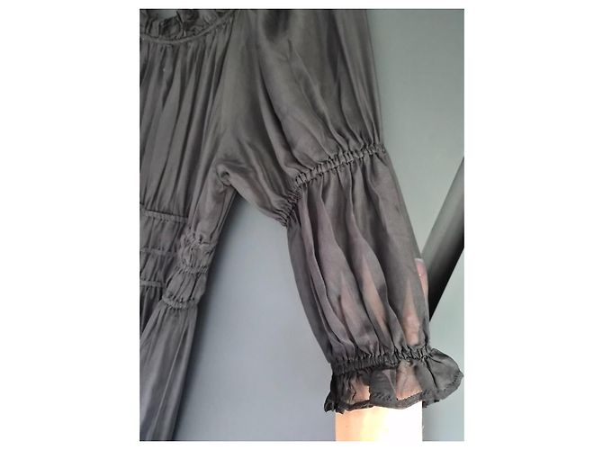 Claudie Pierlot Schwarzes Maxikleid - Ansicht 7