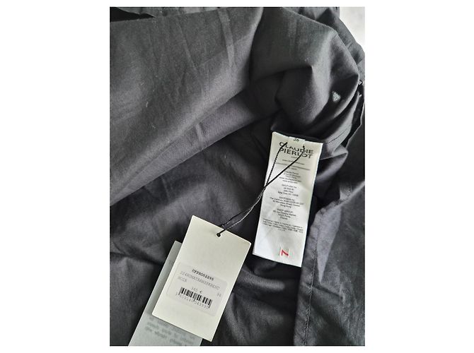 Claudie Pierlot Schwarzes Maxikleid - Ansicht 8