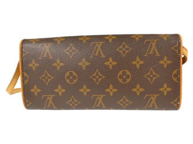 Louis Vuitton Twin Handbag Monogram Canvas GM Marrone - vista 2